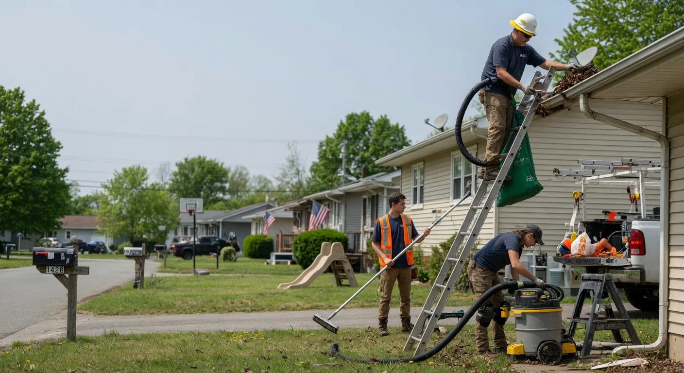 Gutter Installation in Hannibal, OH near me